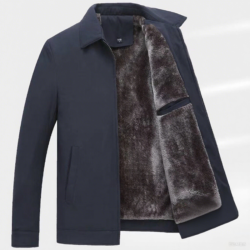 🧥 60% OFF NOW! 💨 Men's Windproof Warm Jacket - Anti-Wrinkle & Weatherproof, Ideal for Outdoor Activities in Cold Weather ❄️📦
