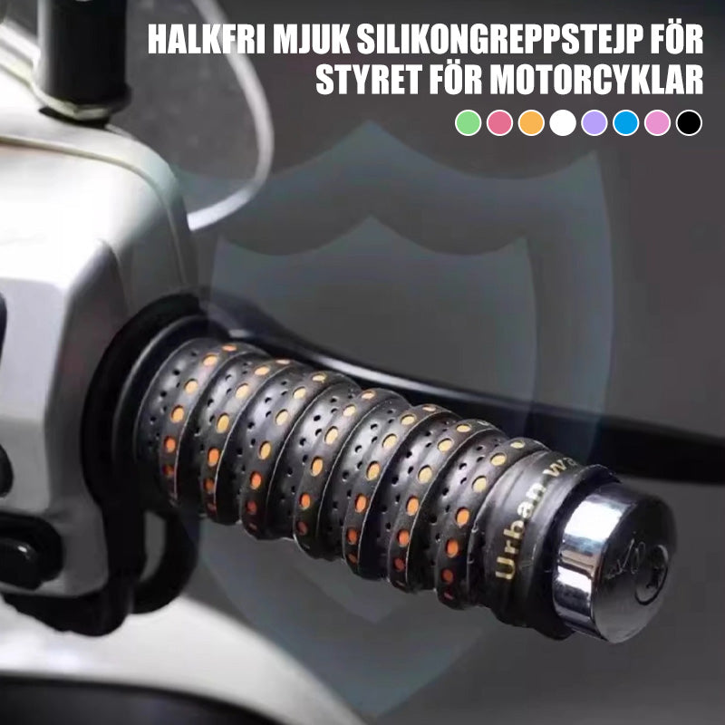 🏍️🔥Buy 2 Get 4 Free!✨ Anti-Slip Soft Silicone Handlebar Grips for Bicycles & Motorcycles - Enhance control and vibration damping for safer riding 🛡️🧤