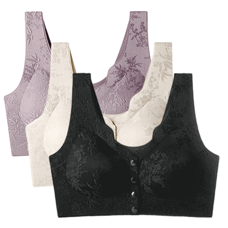đ50% OFF NOW! đ„Buy 2 get 1 Freeđ„Comfort Front-Clasp & Wire-Free Seamless Bra