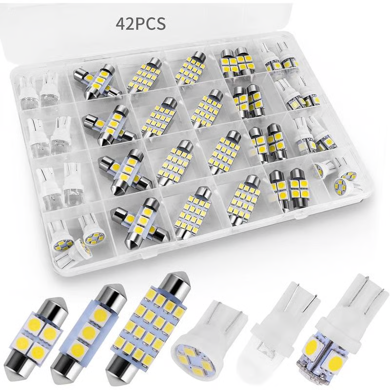 š Spring into Savings: 50% Off! š” 42-Piece Ultra-Bright LED Car Interior Lighting Kit ā Plug & Play Upgrade for Your Ride āØ
