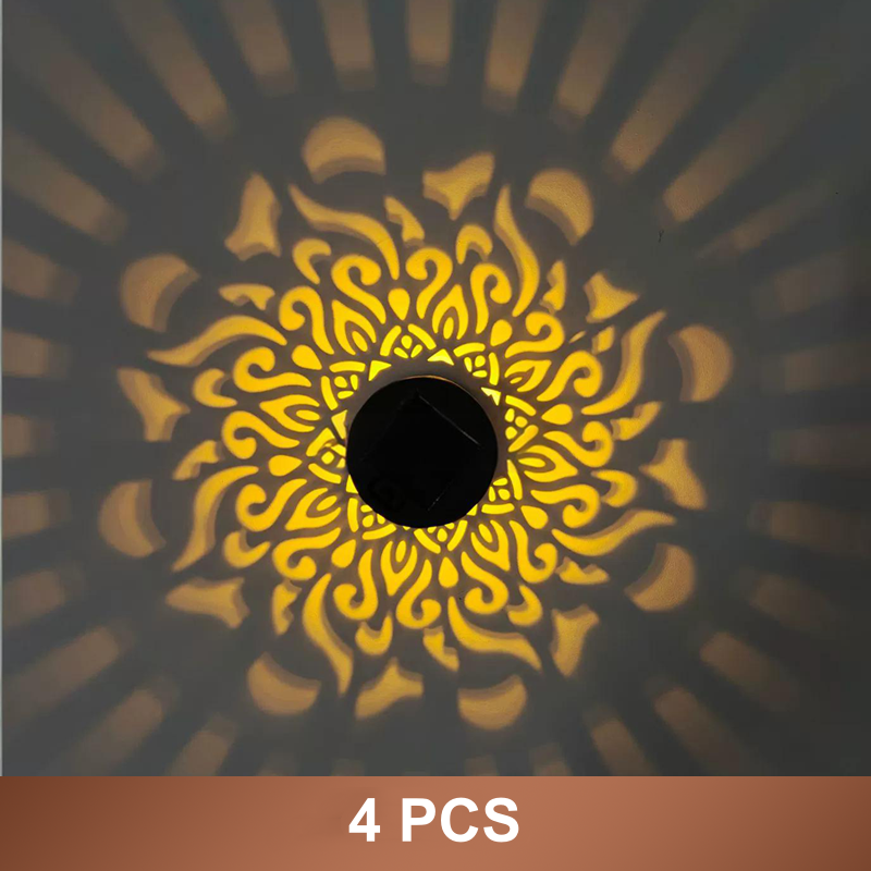 ๐ Solar-Powered Mandala Light Projector โ Decorative and Atmospheric Effect for Gardens and Outdoor Areas โจ๐ธ