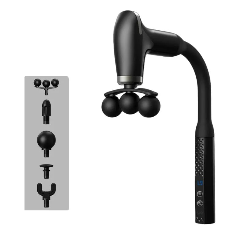 🔥New Hot Selling❤️🔥 Long-Handle Percussion Massager with 5 Heads
