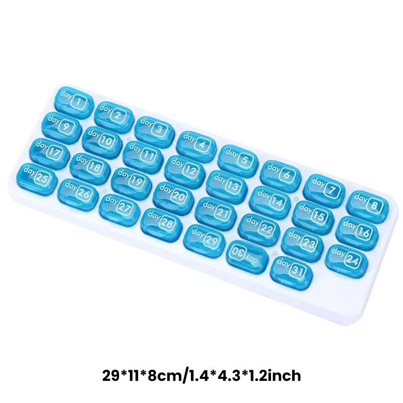 🔥New Hot Selling❤️🔥 Portable 31-Day Monthly Pill Organizer