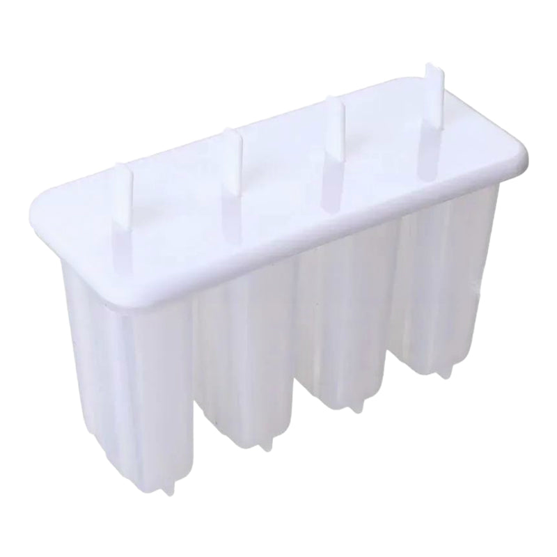 š„New Hot Sellingā¤ļøāš„4-Cavity Popsicle Mold with Lid and Sticks