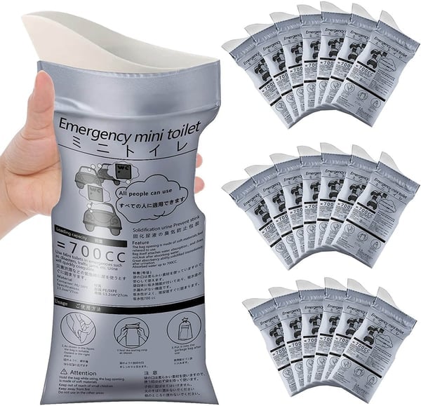 š„³2026 TOP PICKš„³ Travel Pee Bags ā 700ml Unisex, SAP Instant Gel Technology ā Leak-Proof, Eco-Friendly ā Perfect for Travel, Hiking & Emergencies! š”ļøšØ