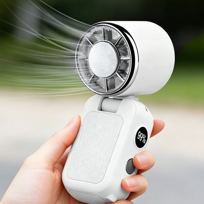 โ๏ธ 50% OFF NOW!๐ 3-in-1 Foldable Cooling Fan with Power Bank โ Ice Cooling & 5-Speeds โ Ultimate Summer Gadget ๐ฌ๏ธ