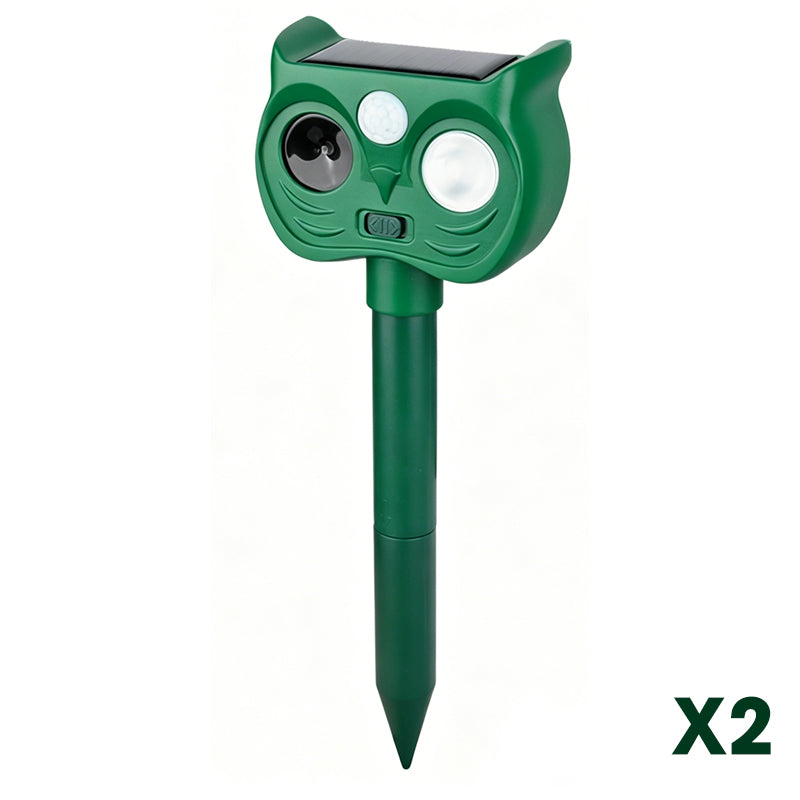 Solar Powered Ultrasonic Animal Repeller