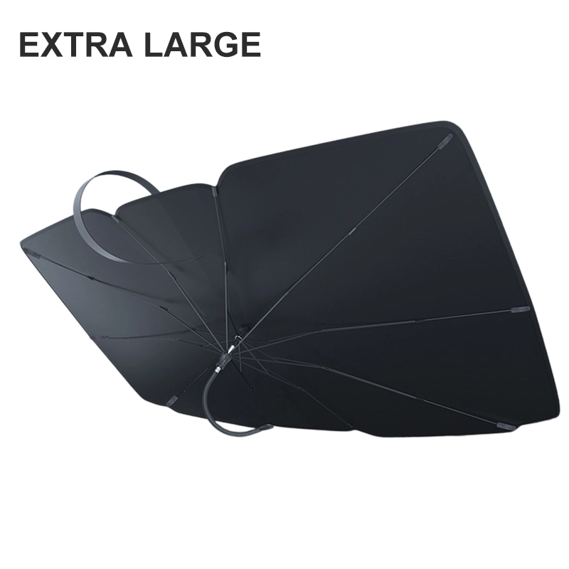 Bendable Handle Car Windshield Sunshade Umbrella