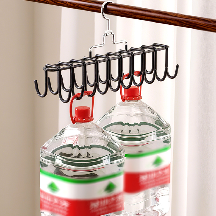 Lingerie Hanger for Strapless Items — Multifunctional Double-Hook Holder for Camisoles