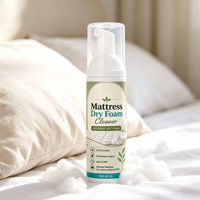 🔥 No-Rinse Mattress Dry Foam Cleaner – Enzyme-Powered Formula with Quick-Dry Technology – Ideal for Mattresses, Sofas, Car Seats & Pillows 🛏️🧽