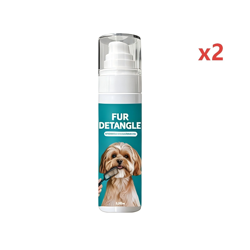 🔥FLASH SALE🔥 Pet Detangling Spray – Instantly Loosens Knots & Mats, Deep Moisturization – Anti-Static, Safe for Dogs & Cats! 🐕✨