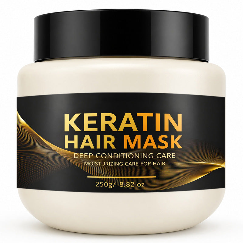 🔥FLASH SALE🔥 Keratin Infused Hair Repair Mask – Intense Moisture, Reduces Frizz, Smooths Texture – At-Home Salon Treatment! 💆♀️✨