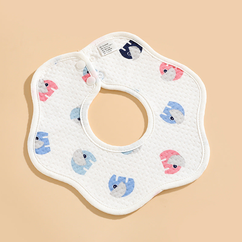 Newborn Baby Cotton Drooling Towel Bib