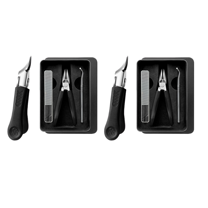 Wide-Jaw Toenail Clippers for Thick Nails