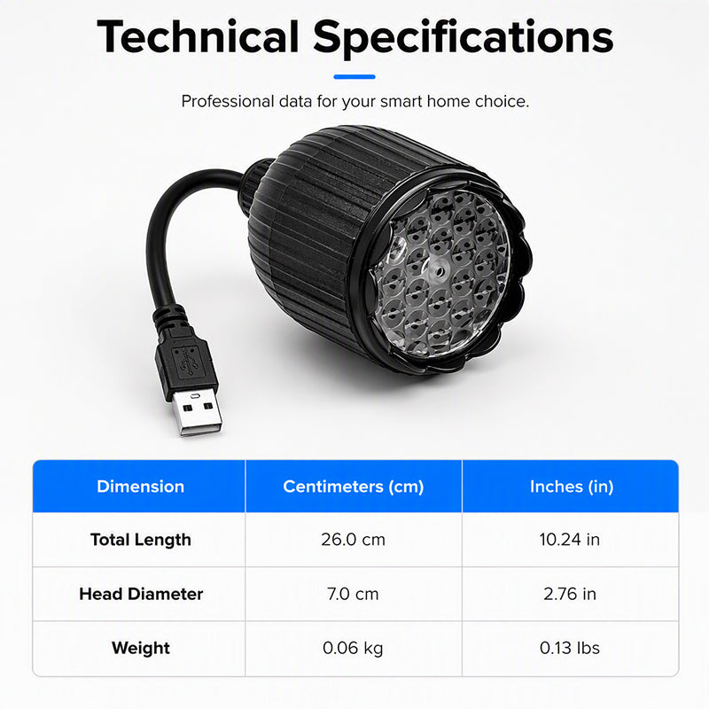 ๐ฅ Sale now on! USB snowflake projector โ moving snow, plug into any port. โ๏ธ๐