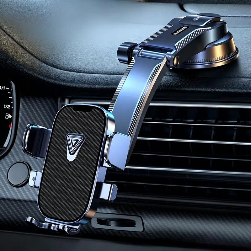 🥳HOT SALE🥳💞50K+ SOLD! Car Phone Holder – From £9.99! Nano vacuum, 360° arm & one-hand lock. Stable driving – grab yours! ✅
