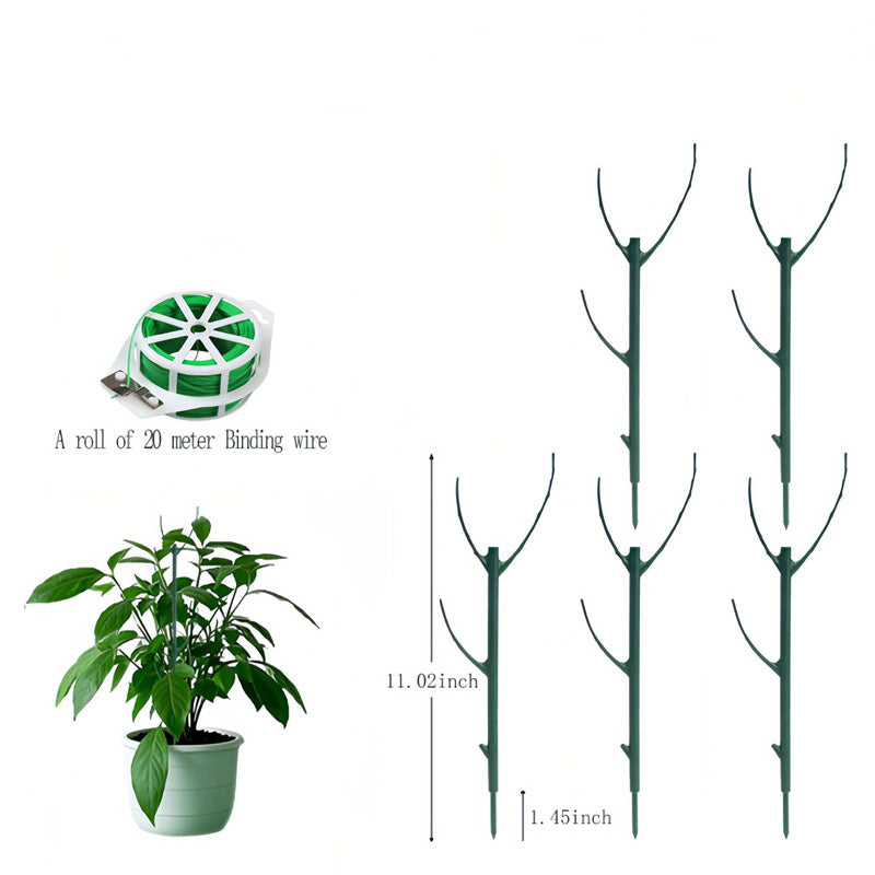🥳HOT SALE🥳💞50K+ SOLD! Plant Support – From £12.99! Realistic branch, sturdy & extendable. Healthy plants – grab yours! ✅