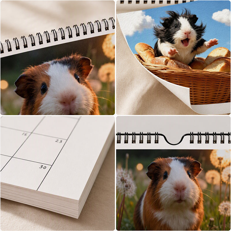 🥳HOT SALE🥳💞50K+ SOLD! Guinea Pig Calendar – From £7.99! 12 cute months, easy planning & charming decor. Brighten your wall – grab yours! ✅