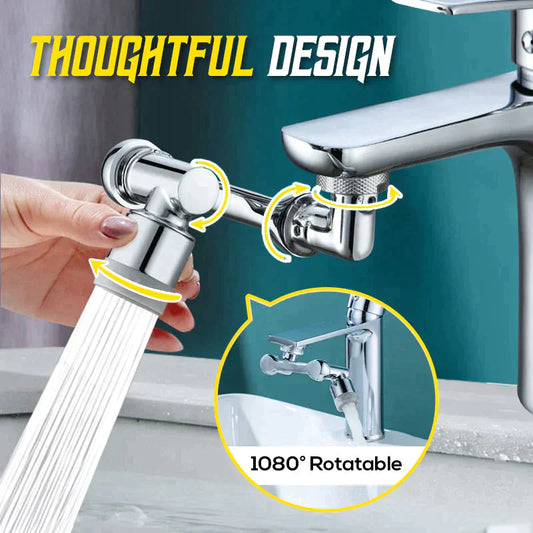 🔥Last day promotion 50%🔥1080° Large-Angle Rotating Splash Filter Faucet