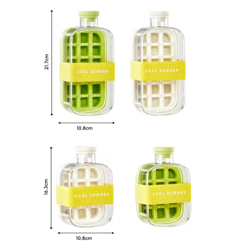 🧊Summer Hot Sale 50% OFF🔥Press-To-Cold Ice Cube Mold&Kettle☀️♨️