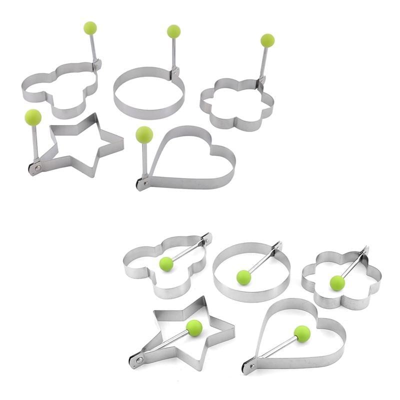 🔥Stainless Steel Fried Egg Molds（5 PCS）