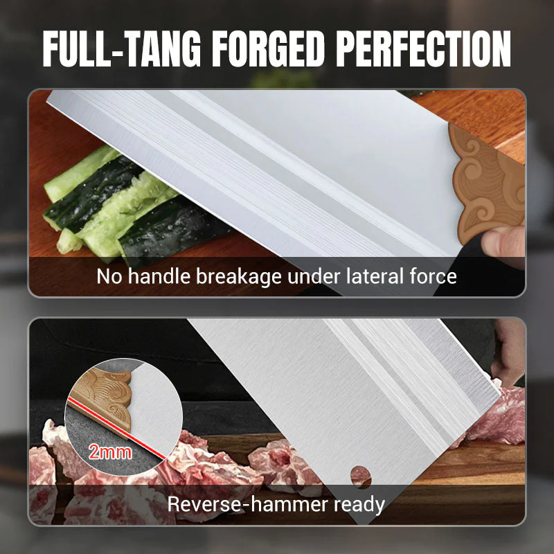 🔥Hot Sale  60% OFF! 🔪🌟🍳Forged Sharp and Durable Kitchen Knife✂️🥩