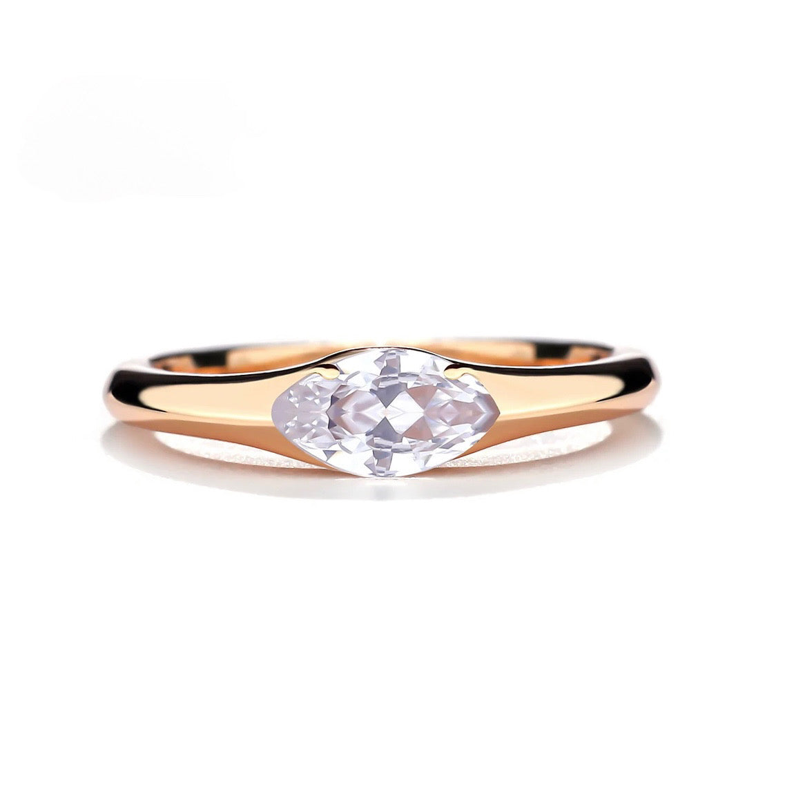 🎁Gift For You | East West Marquise Moissanite Ring