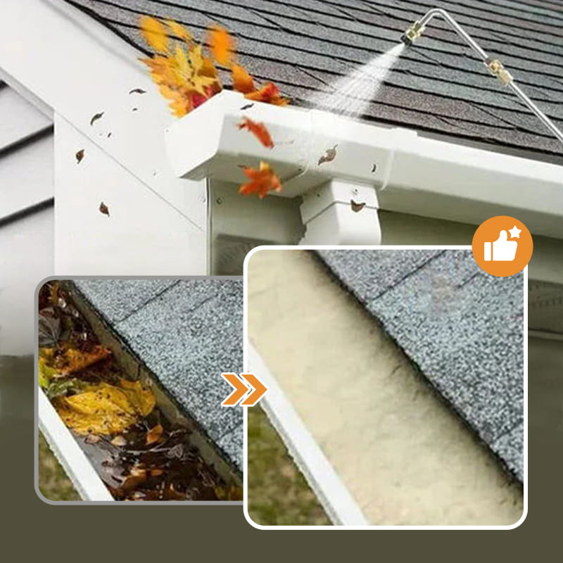 🏡 【PROFESSIONAL CLEANING】4000 PSI Telescopic Pressure Washer ✨ 3-in-1 Cleaning for the Whole House – No Ladder Required!