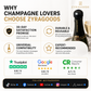 🥳2026 HOT SALE🥳💞15K+ SOLD! 🥂🎁 50% OFF! Silicone Champagne Stopper – From £3.99! Airtight seal, leak-proof & reusable. Keeps bubbles fresh longer – stock up & save! 🍾✅