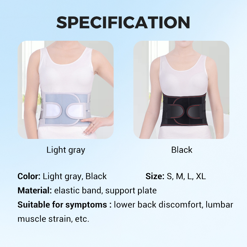 🔥Caring for your lumbar spine🎁🎄Heat-pressed Mesh Breathable Steel Plate Support Waist Protector