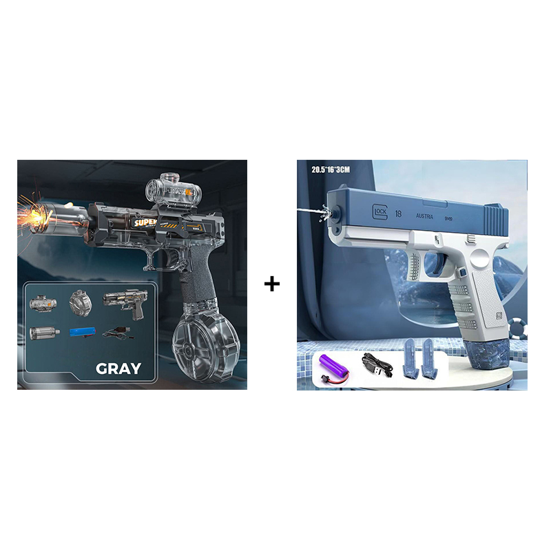 🌊Summer Discount🔫💦Fast Mode Ice Explosion Pistol Water Gun
