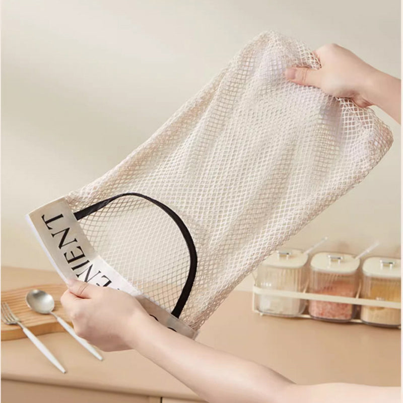 🥳HOT SALE🥳💞50K+ SOLD! Mesh Hanging Bag – From £3.99! Reusable, washable & breathable. Eco-friendly storage – grab yours! ✅
