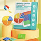 🧮STRUGGLING TO TEACH FRACTIONS? Magnetic Fraction Book – Visual, Hands-On Montessori Tool – Reusable & Interactive – Math Made Easy! 🎯