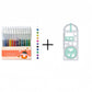 🎨 Quick-Drying Sparkle Pen Set for Cards, Planners and Scrapbooks