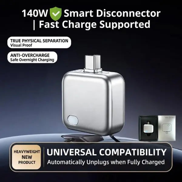 ⏳Limited-time 50% off⏰Protect Your Battery While You Sleep — Smart Auto Shut-Off at 100% Charge🛡️🔋