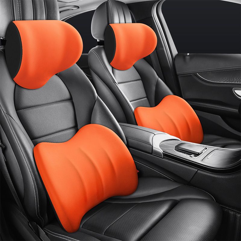 🎁Hot Sale 40% OFF⏳Ergonomic Car Seat Headrest&Lumbar Cushion