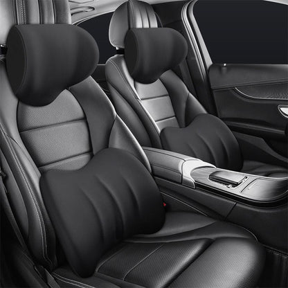 🎁Hot Sale 40% OFF⏳Ergonomic Car Seat Headrest&Lumbar Cushion