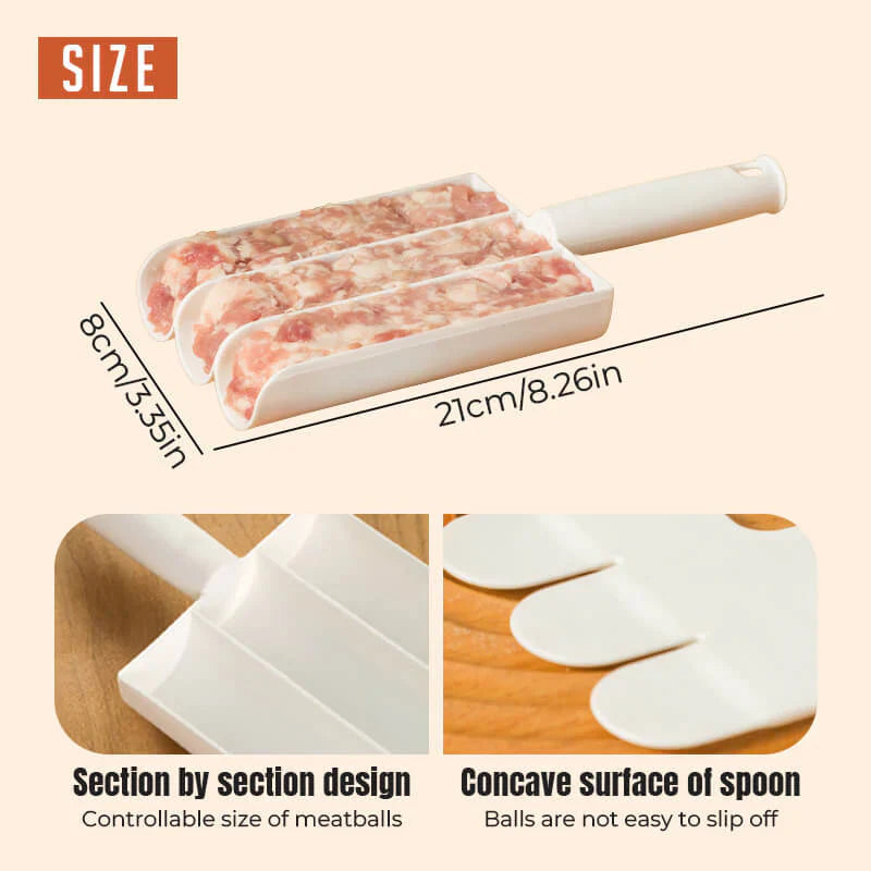 🥳HOT SALE🥳💞10K+ SOLD! Triple Meatball Maker – From £5.99! 3 at once, non-stick & easy clean. Fast & mess-free – grab yours! ✅
