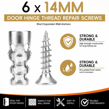 🔩 Save 50%! 🛠️ Self-Drilling Drywall Anchors – With screws & easy install ✨