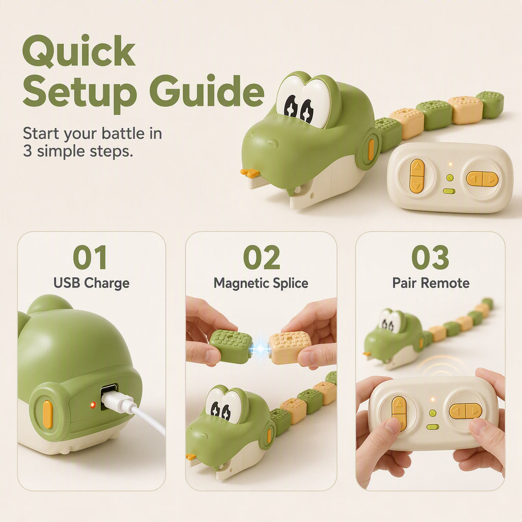 🥳HOT SALE🥳💞50K+ SOLD! RC Snake – From £24.99! Magnetic segments, responsive control & FREE SHIPPING on 2+. Family fun – grab yours! ✅