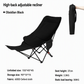 🥳2026 BESTSELLER🥾 Adjustable Folding Chair – 3/4 Recline Positions, Leg Rest – Reinforced Carbon Steel, 300 lbs – 600D Oxford – Folds for Camping & Beach! 🛡️💨
