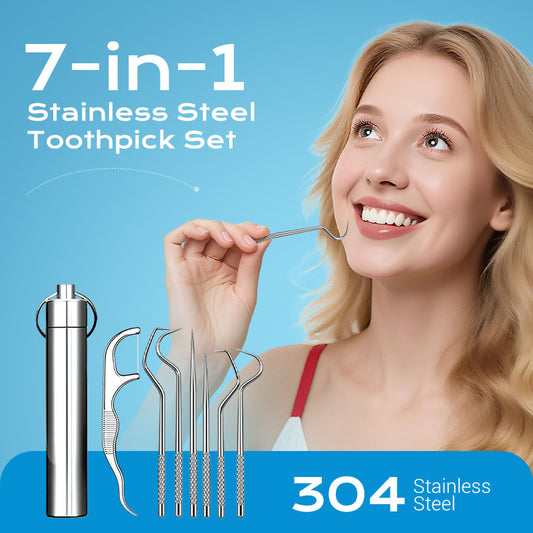 🏆German precision engineering! 0.1mm ultra-fine tip for precise flossing✨