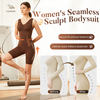 ⏳Time-limited Special⏰Tummy Tuck & Hip Lift Traceless One-piece Shapewear