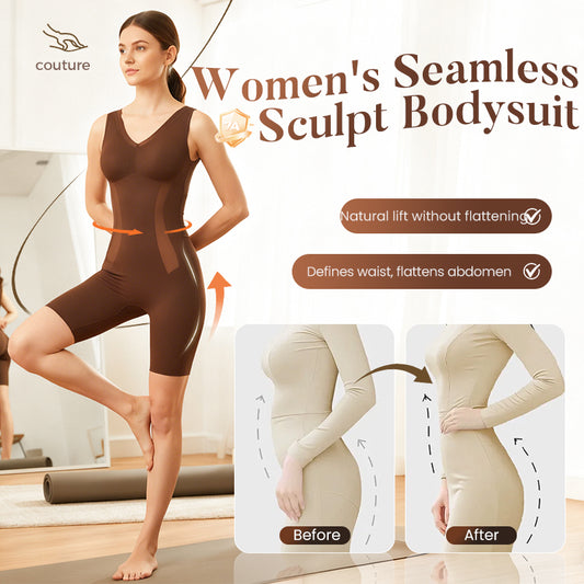 ⏳Time-limited Special⏰Tummy Tuck & Hip Lift Traceless One-piece Shapewear