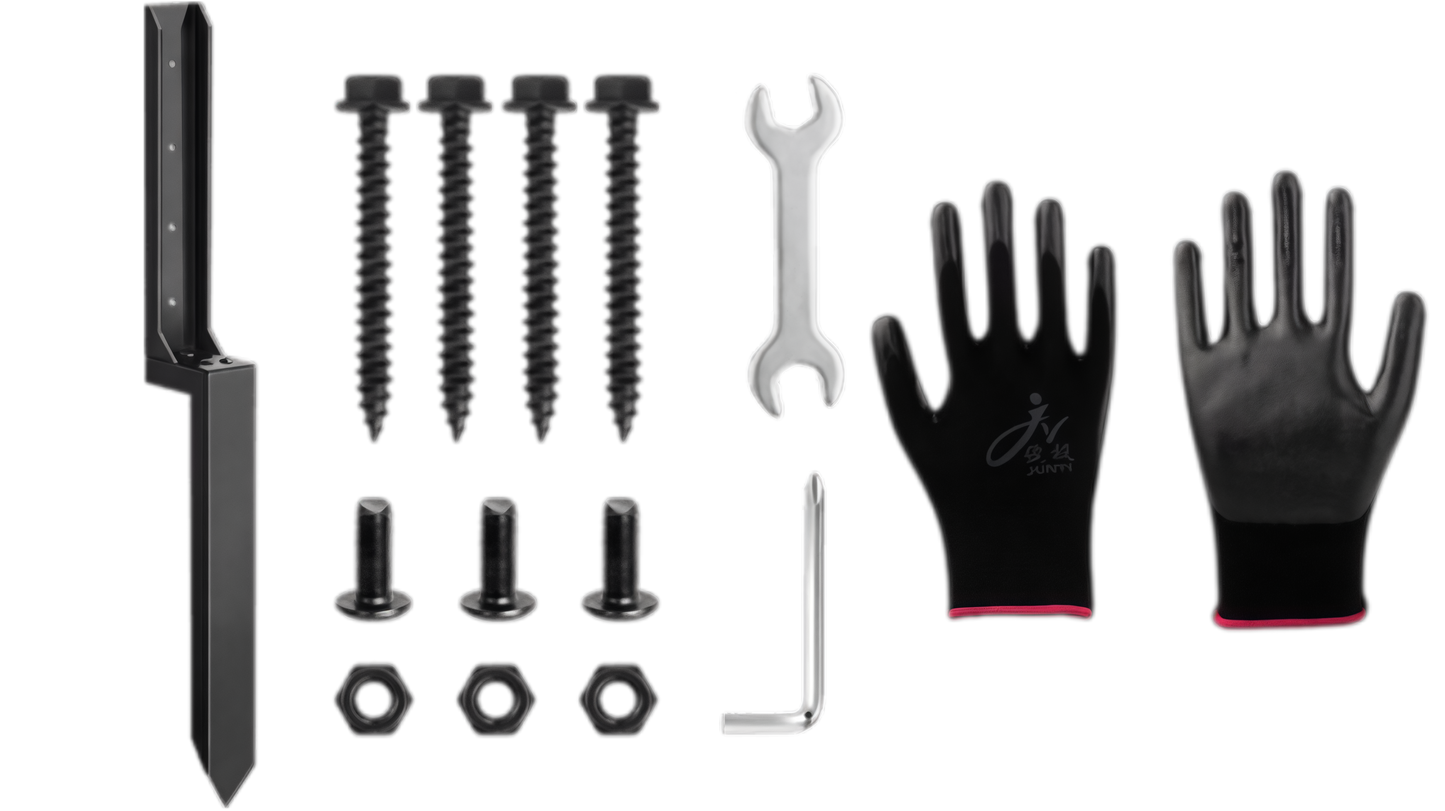 ⏰50% OFF – NOW⏰ Heavy-Duty Fence Post Repair Kit – Rustproof Steel Anchor – No-Dig Installation – Fixes Wobbly Posts in Minutes – Durable! 🔥