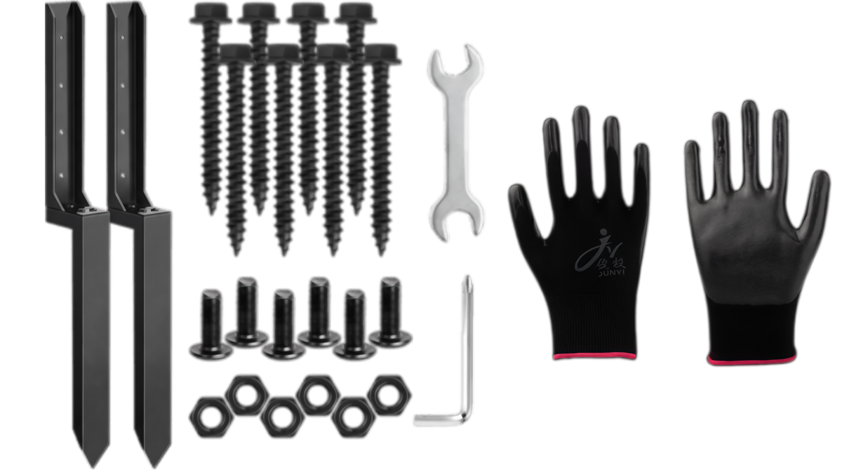 ⏰50% OFF – NOW⏰ Heavy-Duty Fence Post Repair Kit – Rustproof Steel Anchor – No-Dig Installation – Fixes Wobbly Posts in Minutes – Durable! 🔥