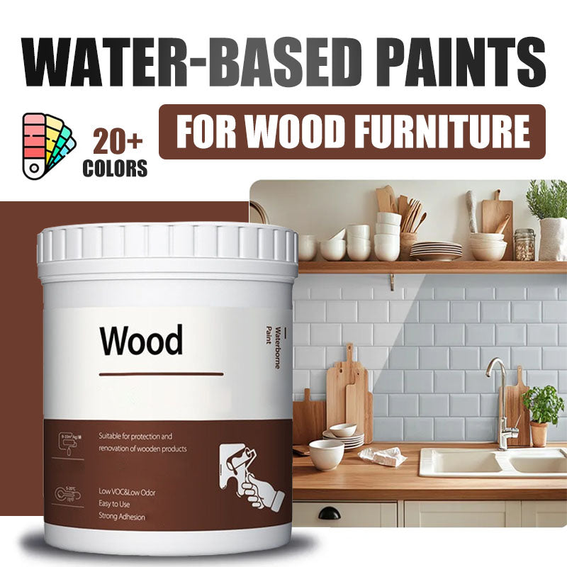🔥Hot Sale 50%🔥Water-based Environmentally Friendly Odorless Wood Furniture Repair and Renovation Paint