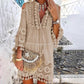 👗Women's Loose Cotton Linen Embroidered Dress🌸