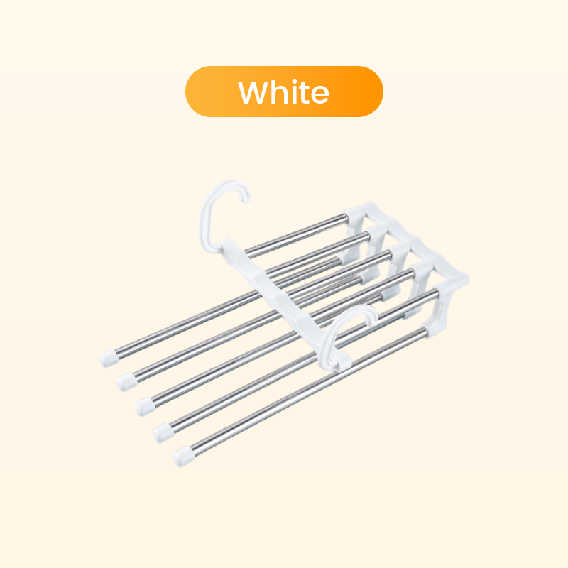 👖 BUY 2 GET 1 FREE! 🗄️ Household Multifunctional Telescopic Pants Storage Rack – Space-Saving, Adjustable Layers & Easy Assembly 🏠✨