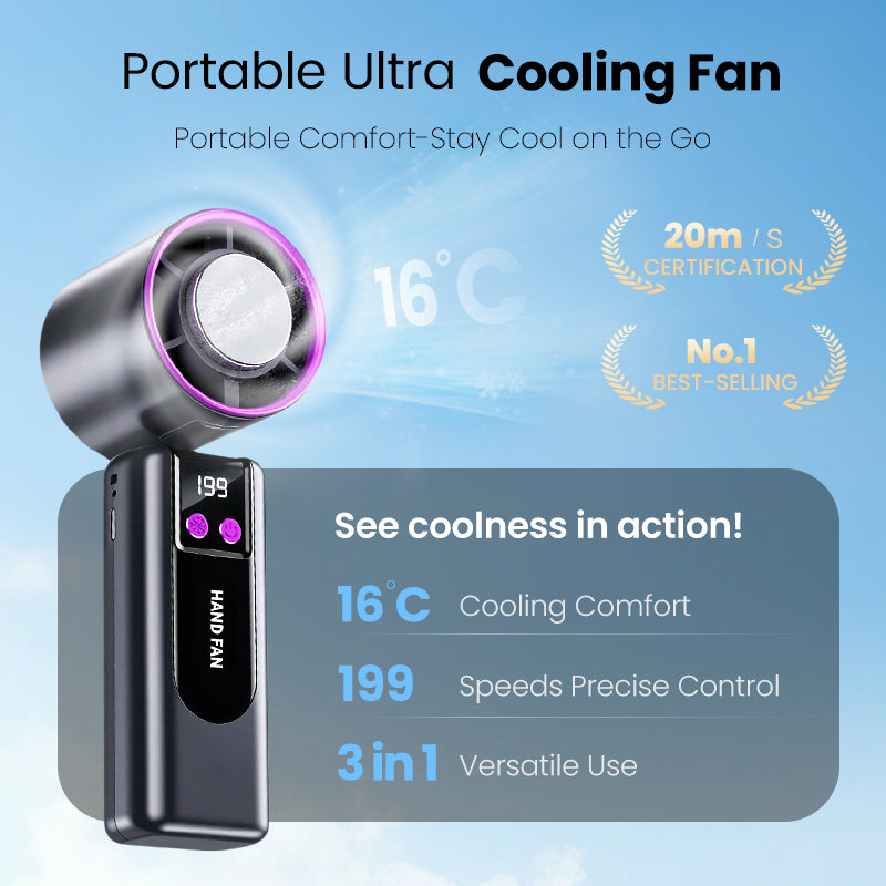 Mini Ice Cold Fan 🔥 HOT SALE ONLY 50 PLACES,🔥